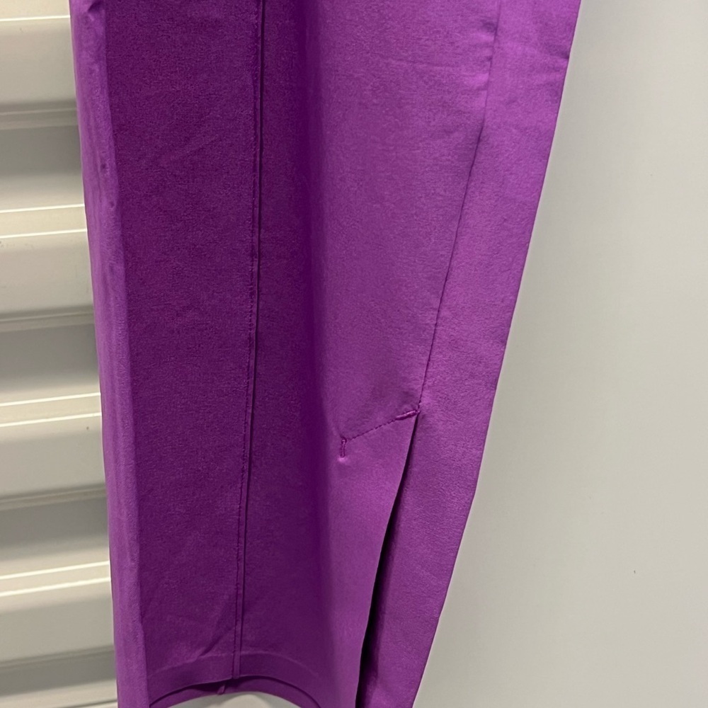 Athleta Brooklyn Heights High Rise Pants -Jazzy Purple Plus-Size 16 - Picture 9 of 11